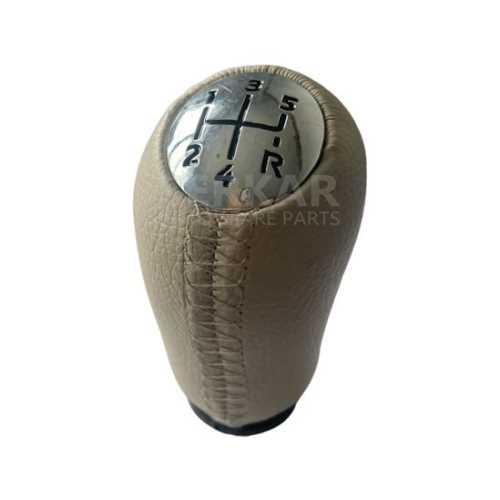 MEGANE II DERİ VİTES TOPUZU BEJ